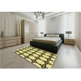 thumbnail image 4 of Ahgly Company Indoor Rectangle Patterned Oak Brown Area Rugs, 2' x 4', 4 of 6