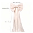 thumbnail image 2 of Bcylexb Extra Large Christmas Tree Topper Bow, 20"x120" Satin Finish with Long Flowing Streamers Elegant Christmas Tree Top Party Home Indoor Decoration, 2 of 6