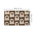 thumbnail image 3 of Halloween Ghost Themed Faux Fur Floor Mat, Absorbent Bathroom Mat Easy To Clean, Non Slip Stain Resistant Entryway Rug Gift, 3 of 6