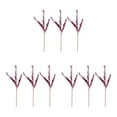 thumbnail image 2 of ZheElen 3pcs/set Wide Artificial Plant Versatile Décor Choice For Any Setting purple 3Set, 2 of 6