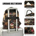 thumbnail image 3 of FORMRS Mini Backpack Purse for Women Travel Daypack Casual Shoulder Bag, Chocolate Cakes, 3 of 7