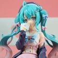 thumbnail image 4 of Figura Original de Hatsune Miku, figura de princesa de pelo largo, posición sentada, falda con lazo, modelo de muñeca bonita para regalo de colección de Fans, 4 of 4