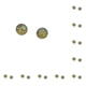 thumbnail image 2 of Guardurnaity Pendiente de aliento para bebé, accesorio de gotas para los oídos redondos, acero inoxidable, círculo universal que combina con todo, moda Tipo26 10piezas Guardurnaity CBP267016, 2 of 5