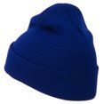 thumbnail image 3 of Producer Embroidered Long Beanie - Royal OSFM, 3 of 5