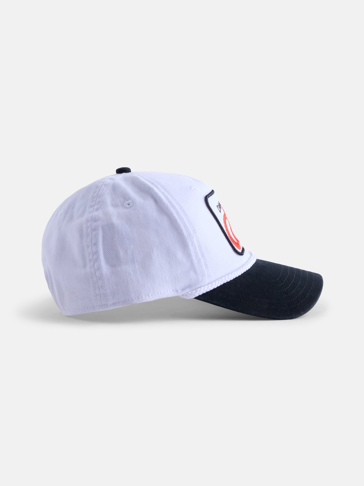 Coca-Cola, Men's Embroidered Patch Trucker Cap, White & Black, One Size