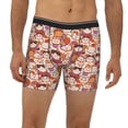 thumbnail image 2 of Men'S Boxer Briefs, Maneki-Neko Cats Soft And Breathable Mens Underwear Boxer Briefs With Widen Waist, 2 of 2