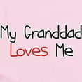 thumbnail image 2 of CafePress - My Granddad Loves Me Infant Bodysuit - Baby Light Bodysuit, Size Newborn - 24 Months, 2 of 4