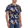 thumbnail image 5 of Rocae Astronauts in sport for Men's Moisture-Wicking Crew Tee - T-Shirt for Sports, Outdoor Activities, and Casual WearLarge, 5 of 9