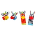 thumbnail image 3 of Baby Wrist Ringing Toy Set Newborn Puzzle Wrist Strap+Sock Ringing 0 1 Year Old Baby Soothing Toy Promotes Sensory Development, 3 of 4