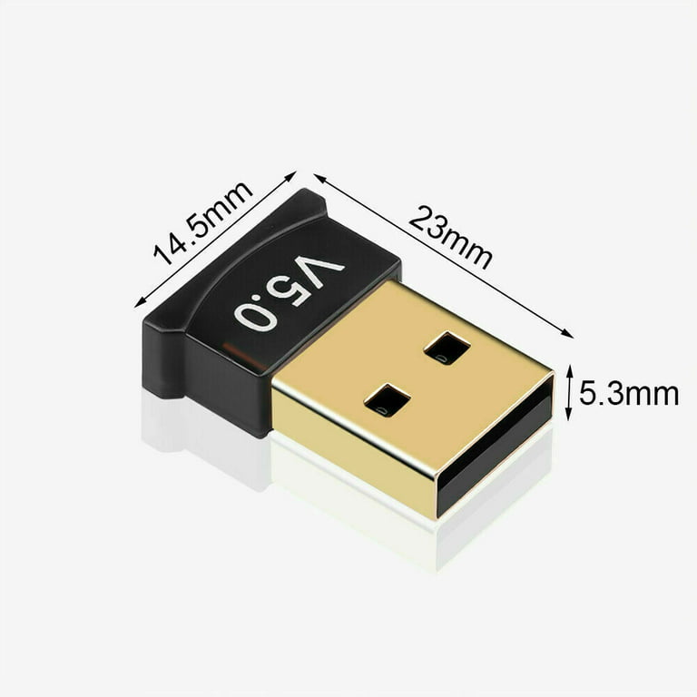 Bluetooth Adapter for PC USB Bluetooth 5.3 Dongle Bluetooth 5.0