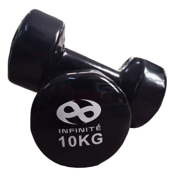 Par de Mancuernas Profesionales forro de Vinil 10kg