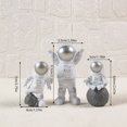 thumbnail image 3 of Adornos de pastel de astronauta espacial, figuritas de astronauta del espacio exterior, Planeta, cohete, inserto de pastel, suministros de fiesta de cumpleaños para niños, Baby Shower, 3 of 5