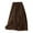 Coffee, variant on Summer Skirts for Women Solid Summer New Double Layer Cotton Linen Skirt For Women Lightweight Vacation Holidays Beach Fashion