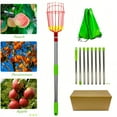 1 6m Long Household Garden Fruit Pick Stainless Steel Aerial Fruit 1-6m-long-household-garden-fruit-pick-stainless-steel-aerial-fruit