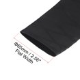 thumbnail image 2 of Uxcell Heat Shrink Wrap Tubing for Fishing Rod Grips, 40mm Dia 65mm Flat 3.3ft 1.8:1 rate Black, 2 of 5