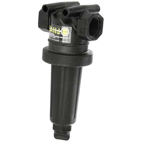 Barndoor Ag Banjo LST100-80 Polypropylene T-Strainer, 80 Mesh, 1" NPT Female