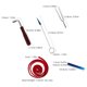 thumbnail image 2 of unbranded 9Ud Kit Completo De Herramientas Para Afinar Piano Con Profesional Y Accesorios, 2 of 6