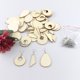 thumbnail image 4 of Sublimación en blanco productos lágrimas pendiente pendiente colgante salto anillos sin terminar fiesta favores en blanco bricolaje haciendo accesorios 60 piezas Noticed HA012660-00, 4 of 7