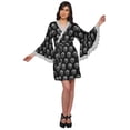 thumbnail image 2 of Moomaya Robe Imprimée pour Femmes Robe d'Été Courte en Coton, 2 of 6