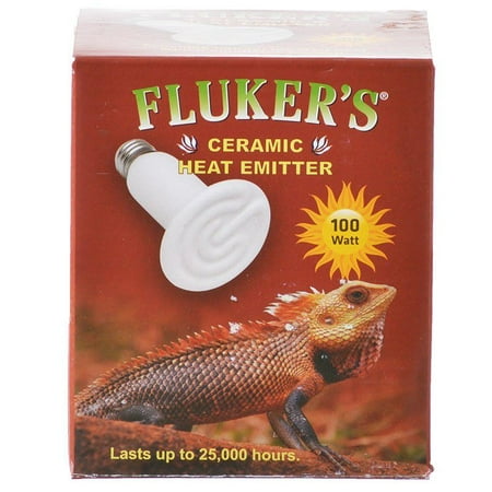 Flukers Ceramic Heat Emitter 100 Watt Pack of 3