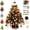 1Pc Style: A, variant on HIJUNE DIY Beaded Christmas Tree Kit, 3D Crystal Bead Pearl Christmas Tree Making Kit, Colorful Beads, Metal Frame, Angel Topper, Warm Glow Display, Holiday Tabletop Tree Decoration