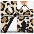 thumbnail image 6 of Brown and Beige Leopard Print Teens Toddler Nap Mat with Pillow, Sleeping Mat Bag for Preschool Daycare 60"x20", 6 of 6