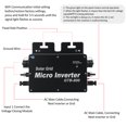 thumbnail image 3 of 800W Solar Inverter WiFi Control Automatic Identification Inverters to AC 120V Solar Grid Tie Inverter, 3 of 7