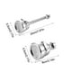 thumbnail image 5 of Bearachild Grifo de fregadero Universal de 360 ​​grados, adaptador de salida de ahorro de agua para baño, boquilla ajustable de alta presión, filtro Suministros de limpieza para el hogar No.08 Bearachild HA009020-08, 5 of 6