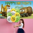 thumbnail image 2 of Stinky & Dirty Birthday Party Supplies Balloons Plates Decoration Cake Topper Decor Tableware Banner Backdrop, 2 of 7