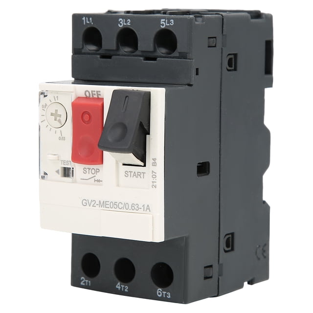 Interrupteur de Protection du Moteur, Disjoncteur de Protection du Moteur GV2-ME05C Disjoncteur de Protection du Moteur Performance Éprouvée