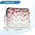 thumbnail image 3 of Laptop Bag Laptop Sleeves Laptop Case Laptop Protective Case Red Rose Pattern, 3 of 7