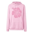 thumbnail image 6 of yueewhu Graphic Hoodies Women Y2k Oversized Sweatshirt Long Sleeve Pullover Sweater Cute Hooded Preppy Top Shirts L/L(Pink, S), 6 of 6