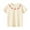 Beige, variant on Esaierr 1-8 Years Girls Summer T-Shirt Short Sleeve Tops Printed Casual Tees Shirt for Kids Toddler