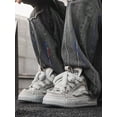thumbnail image 3 of Spring And Autumn New Style Women's Casual Fashion Sneakers, Round Toe, Lace-up Low-top Comfortable Sports Street Style Shoes, 3 of 4