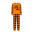 thumbnail image 3 of Christmas Pajamas Colorful Family Matching Outfits Mr.Boo Ghost Plaid Matching Pjs for a Cohesive Family Look, 3 of 5
