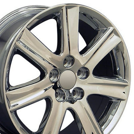 - 17x7 Rim Fits Lexus - ES 350 Style Chrome Wheel, Hollander 74190 - SET