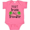 thumbnail image 3 of Inktastic Part Irish All Trouble St. Patrick's Day with Green Clovers Boys or Girls Baby Bodysuit, 3 of 5