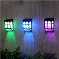 thumbnail image 4 of Toystoory 1 pieza de luz de pared Solar Retro, luz de cerca Solar, luz de pared impermeable para exteriores, para jardín, patio trasero, cerca de Patio Iluminación y accesorios No.1 Toystoory HA024161-01, 4 of 6