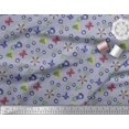 thumbnail image 2 of Soimoi Gray Velvet Fabric Leaves,Insect & Floral Artistic Print Sewing Fabric BTY 58 Inch Wide, 2 of 3