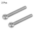 thumbnail image 3 of Unique Bargains M8x50mm Machinery Shoulder Lifting Eye Bolt Metric Thread 2pcs, 3 of 3