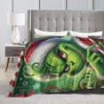 thumbnail image 4 of Cute Anime Cartoon Blanket Flannel Fleece Throw Blankets Super Soft Cozy Warm Plush Bedding For Sofa Living Room Bedroom-60"X50" -Q29, 4 of 5