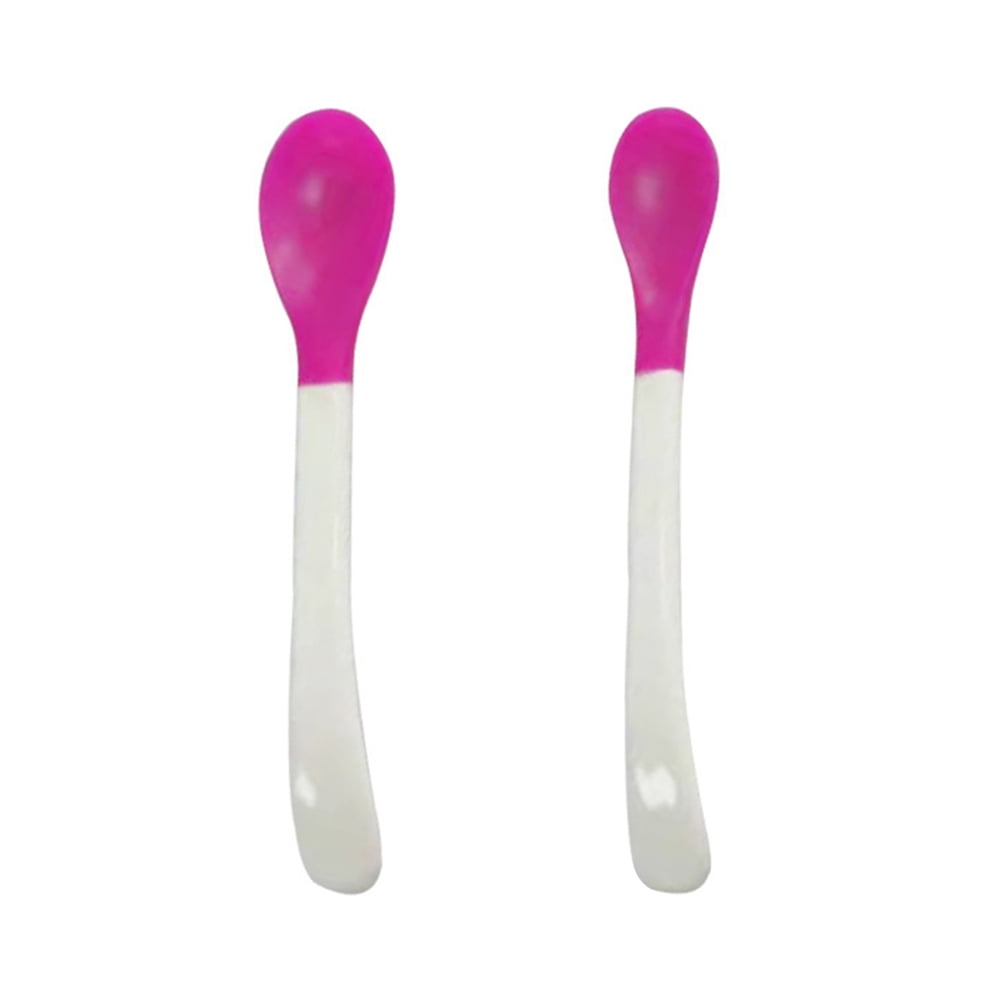 Silicone Baby Spoons First Stage Feeding Spoons For Infants Soft Tip