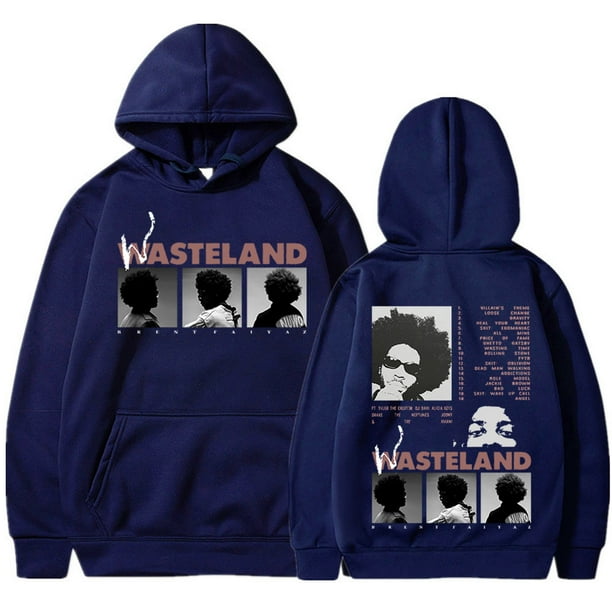 Brent Faiyaz Hoodie 2022 Music Album Wasteland Print Sweatshirt