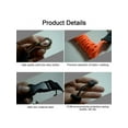 thumbnail image 4 of 3PCS Survival Duck 1.5 Coiled Kayak Paddle Leash Canoe Accessories Fishing Rod Tether, 4 of 8