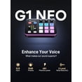 thumbnail image 2 of MAONO Gaming Audio Mixer, Audio Interface with Pro-preamp, RGB, Bluetooth, 48V Phantom Power for Live Streaming, Podcasting, Content Create, Gaming MaonoCaster G1 NEO (Not for USB Mic), 2 of 25