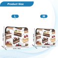 thumbnail image 4 of FORMRS 15-15.6 inch Laptop Sleeve Case Soft Carrying Quilted Computer Bag Cover, White Cakes Pattern, 4 of 7