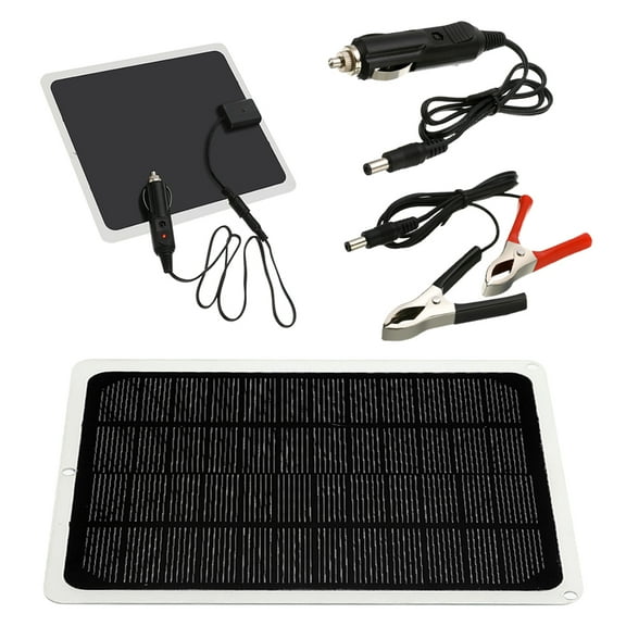 EASTIN 20W Solar Panel 12V Trickle Charge Battery Charger Maintainer Marine RV Car T-IT