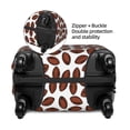 thumbnail image 4 of Daiia Coffee Rugby Luggage Cover, Thickened Washable Travel Luggage Covers, Elastic Unique Baggage Covers for 18-20 inch Luggage-Small, 4 of 9