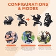 thumbnail image 5 of Baby Trend Infant Stroller with Car Seat, Tango Pro & Ally 35, Brown, Travel System, 5 of 14