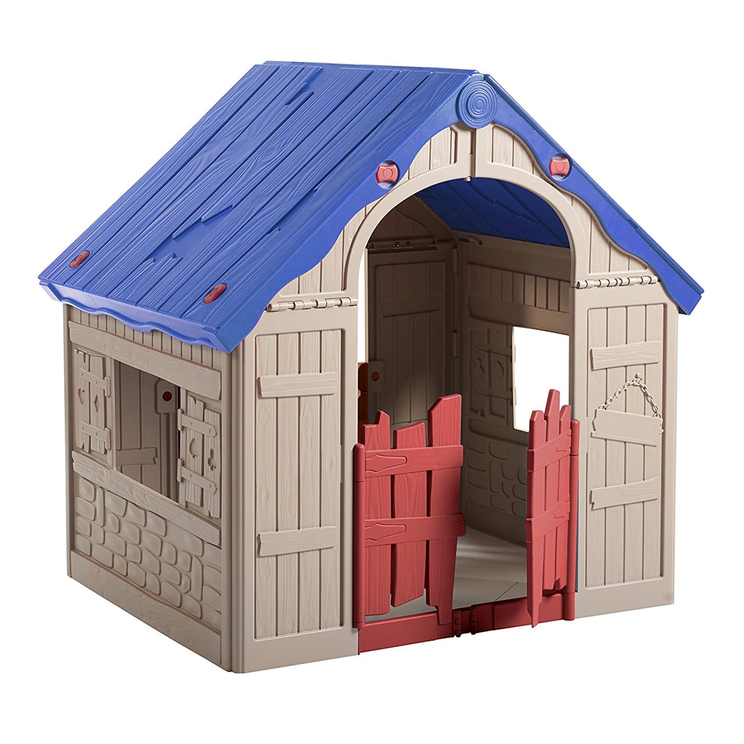 keter holiday plastic playhouse